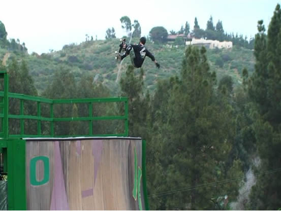 Skate mega rampa